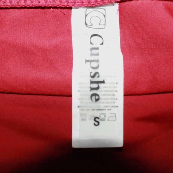 Cupshe Red Bikini Set Size Small - Picture 7 of 9